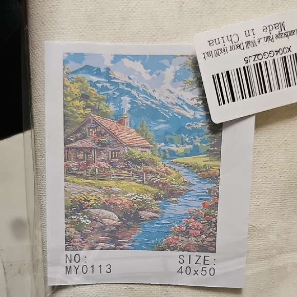 Other - Nwt Paint Bt Number Canvas